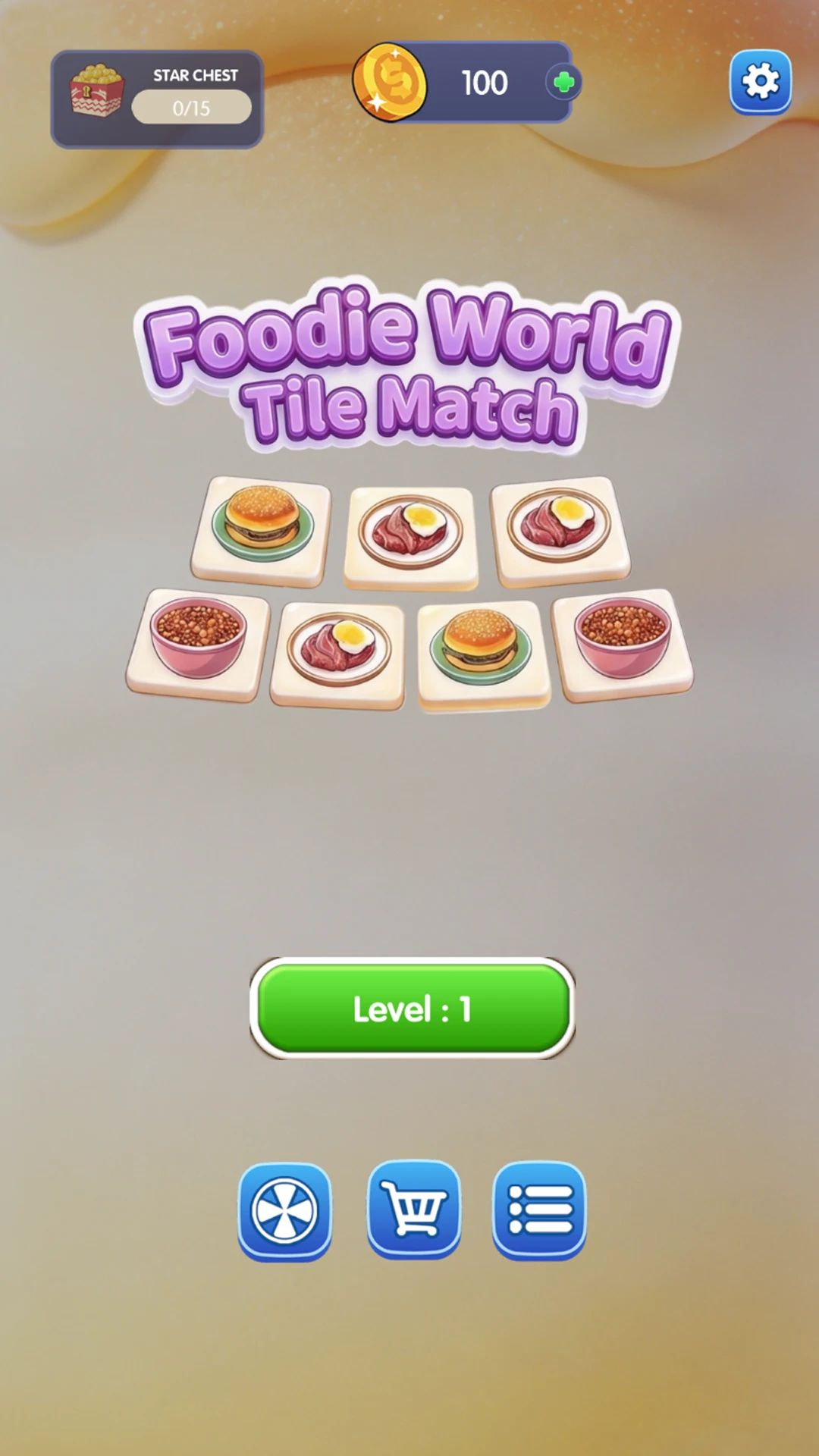 Foodie World: Tile Match screenshot
